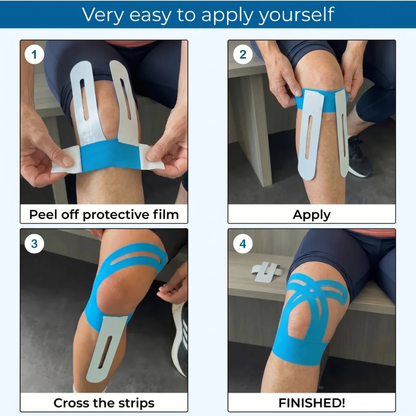 APRIS™ Knee Pajamas — Pre-Cut Kinesiology Tape