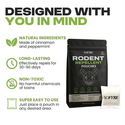 🔥Place These Pouches Anywhere Mice Hide - And Watch Them Disappear.